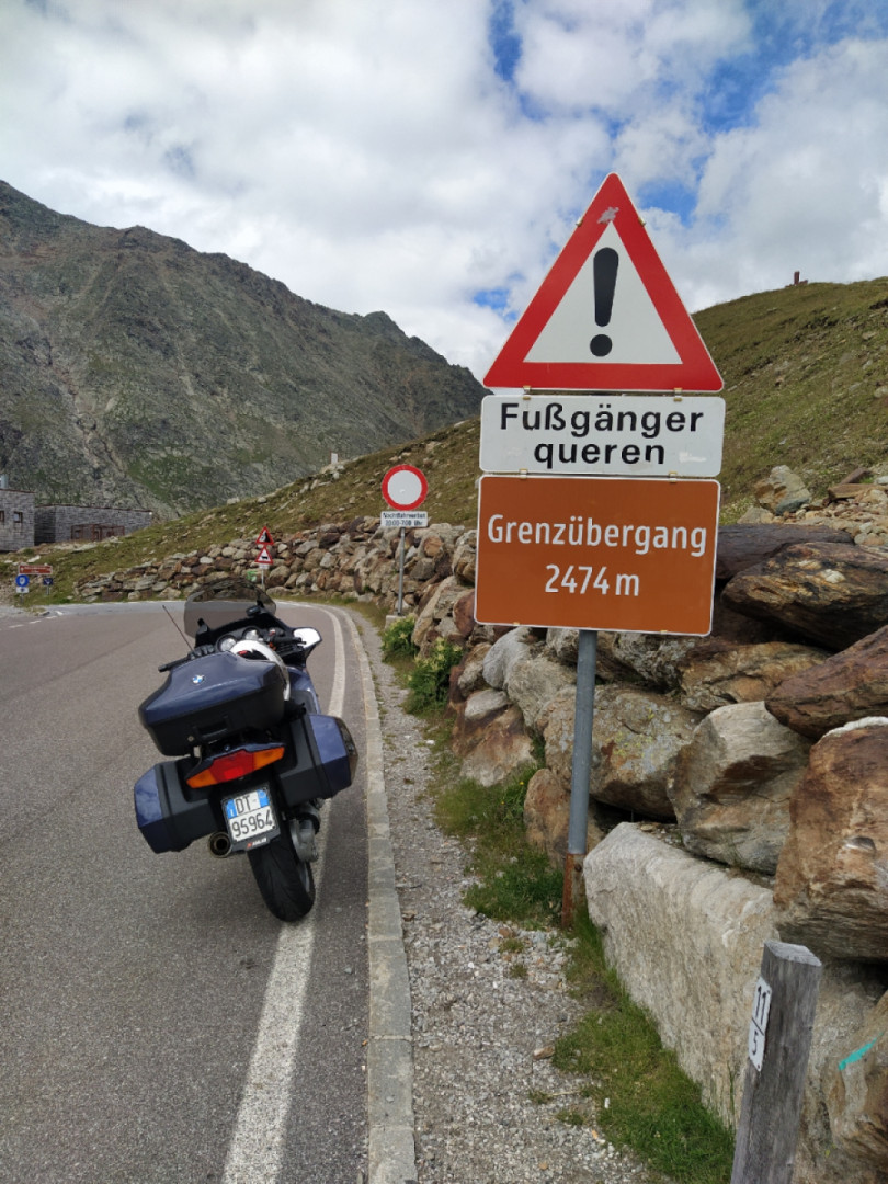 Passo del rombo Italia- Austria