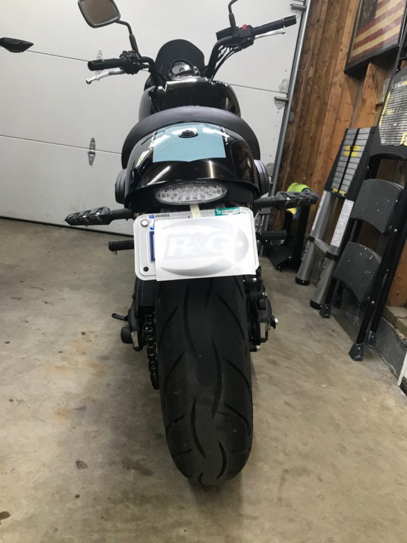 Done with the fender clean up kit.