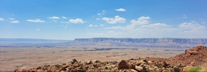 From Winslow to Kanab, 401 miles