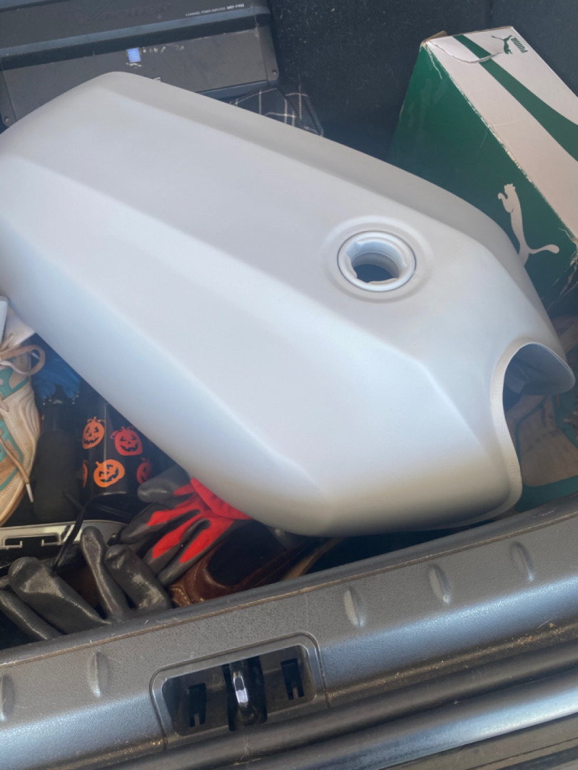 Sneak peek of the repaired kz650 tank.