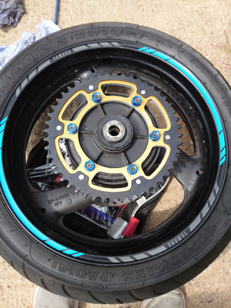 More parts fitted