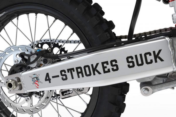 Supermoto Swingarm Stickers Ordered