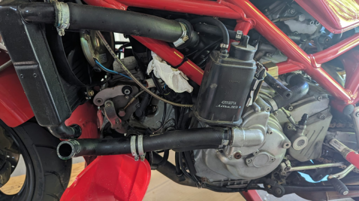 Hoses finally showed up.