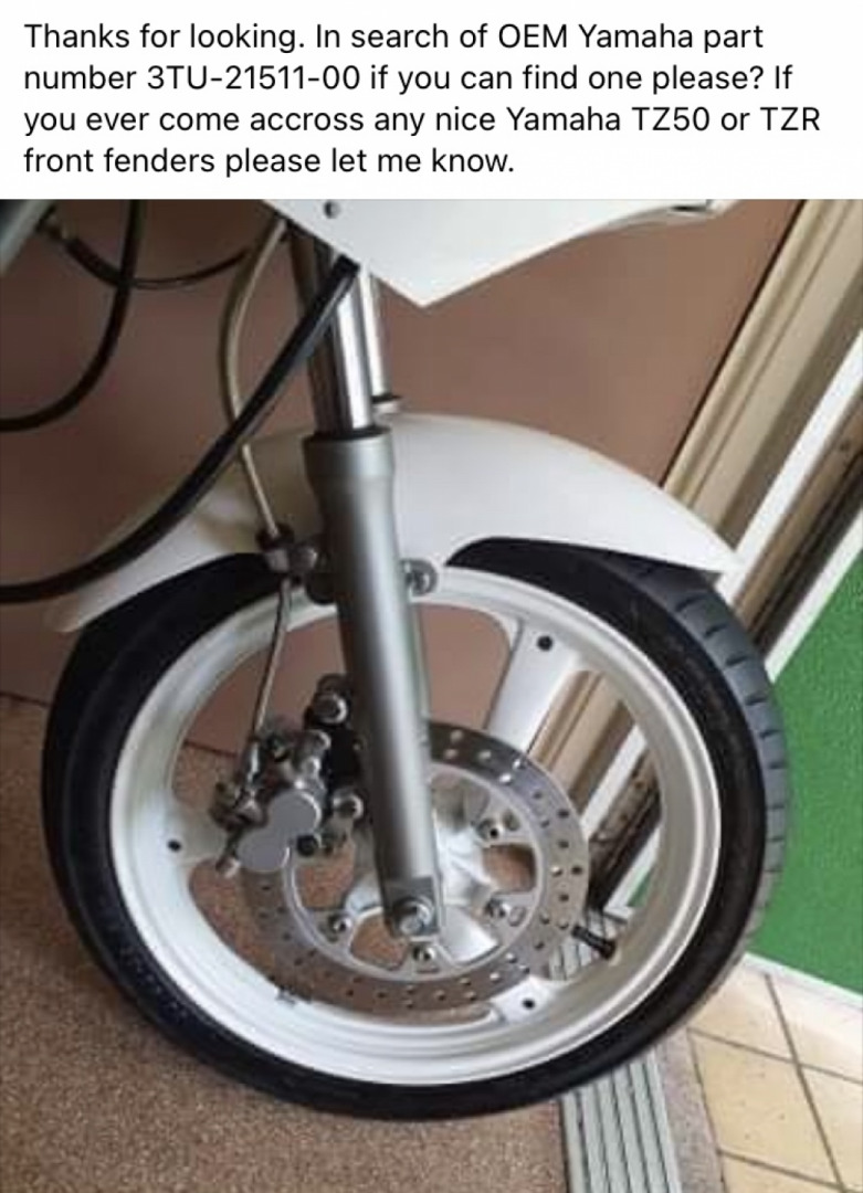 3XM front fender