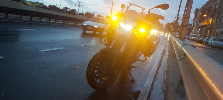 The Benelli, broke down for the 2nd time in 20k km.