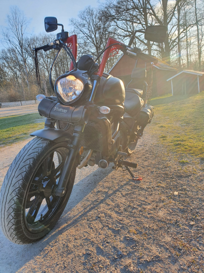 Chilly evening ride