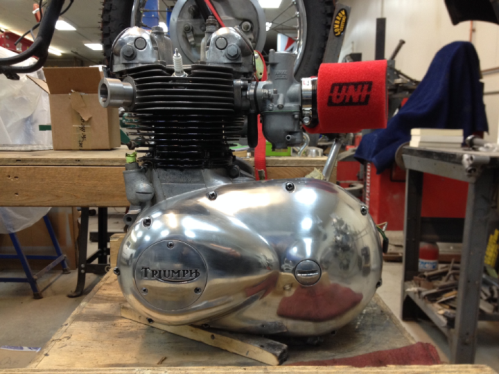 Completed T100R Engine