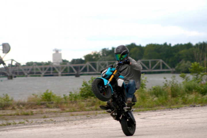 Quick ride in between rain storms