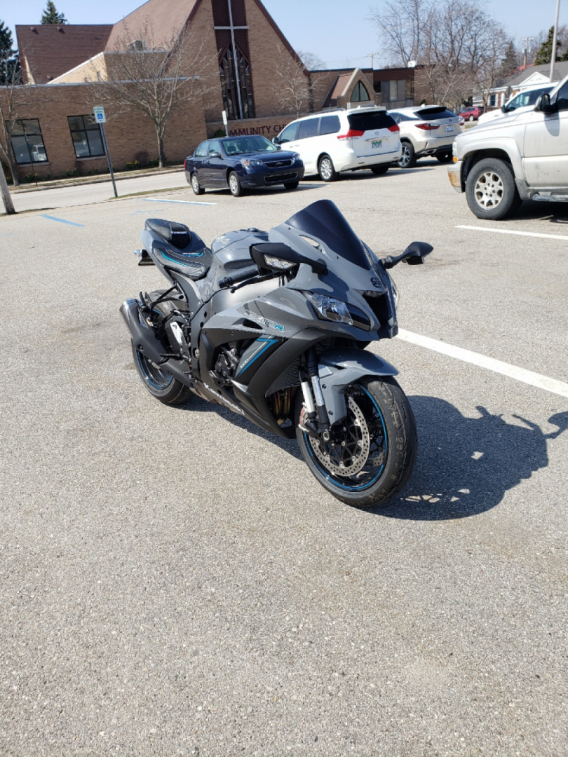 Look who took a ride into work with me today!