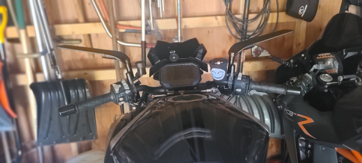 Naked Stealth Mirrors Installed