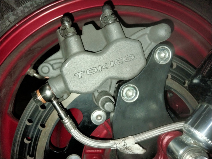 New Rear Brake Line