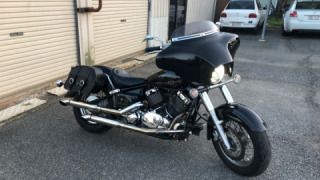 Yamaha V Star 650 - mini- bagger