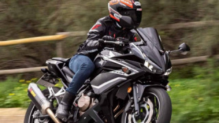 Honda CBR 500R - Graphite black coloured