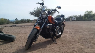 Kawasaki Vulcan 750 - Give em the shaft