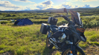 BMW R 1250 GS - Britt-Marie Westerlund