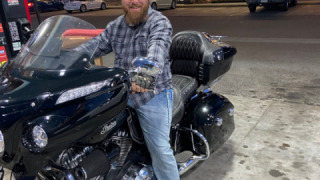 Indian Roadmaster - sinister black