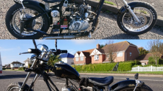 Kawasaki Eliminator 125 - Bobber chop
