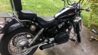 Yamaha XV 250 Virago - Black Beauty
