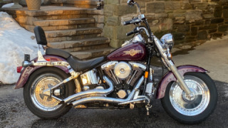 Harley-Davidson Fat Boy - PURPLE RAIN