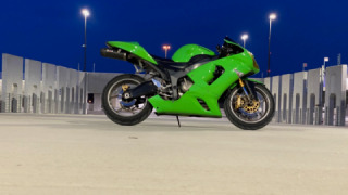 Kawasaki Ninja ZX-6R - Zelena