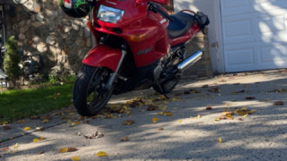 Kawasaki ZZR 600 - lil red