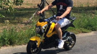Honda Monkey - and a grom