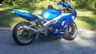 Kawasaki ZZR 600 - Baby blue