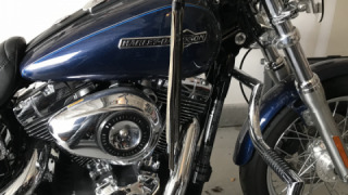 Harley-Davidson Wide Glide - Cheryl's Bike