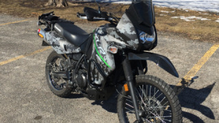 Kawasaki KLR 650 - Camo