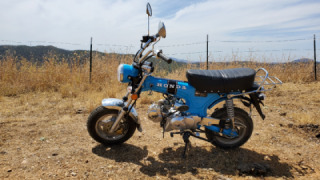 Honda Mini Trail - The Smurf
