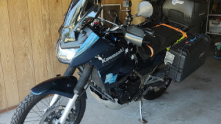 Kawasaki KLE 500 - Blue