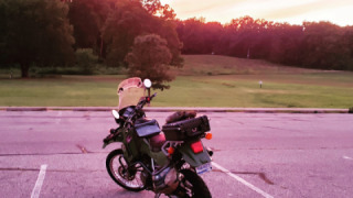 Kawasaki KLR 650 - War pig