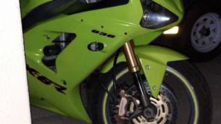 Kawasaki Ninja 600R - Groen teef