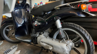 Aprilia Scarabeo - Pit bike
