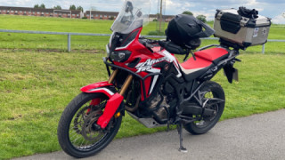 Honda CRF 1000L Africa Twin - cămila