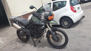 Triumph Tiger 800 - Green Mamba