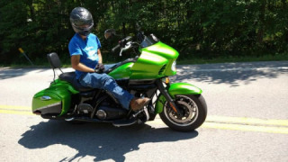 Kawasaki Vulcan 1700 Vaquero - Green Goblin
