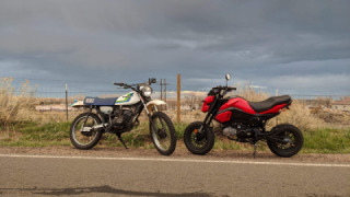 Kawasaki KE 125 - Ke100: Lil smokey