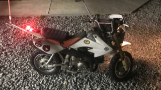 Honda XR 100 Motard - world record mini bike