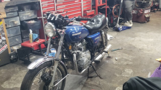 Kawasaki KZ 400 - Blu