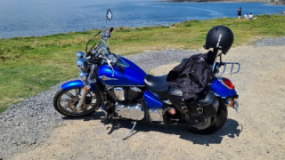 Kawasaki VN900 - Blue Angel