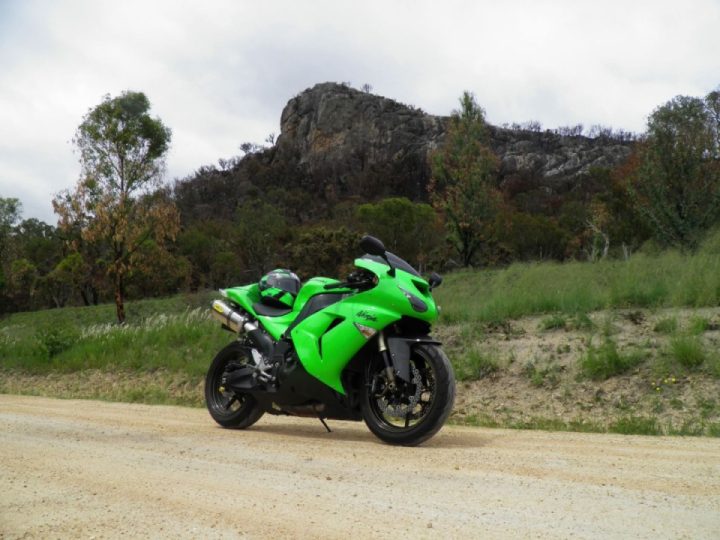 Taking the ZX10 for ride