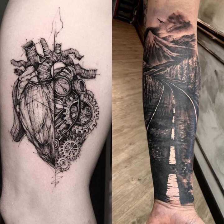Biker tattoos ?