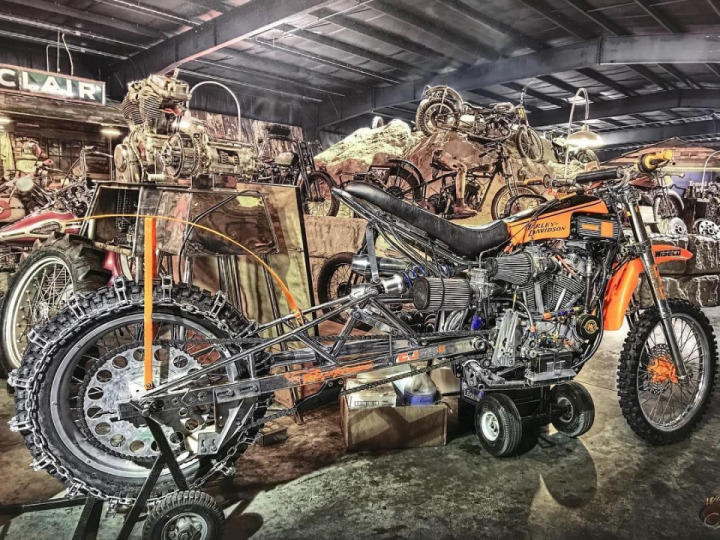 Tom Reiser’s Harley Davidson XR-750 Hill Climb Special ?