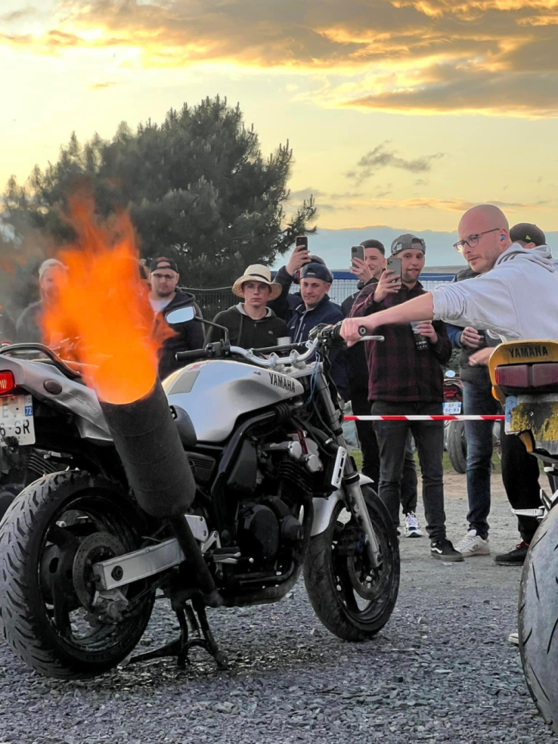 Here are some images I found from the campground at Le Mans