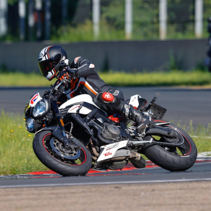 Having some fun on the track ??