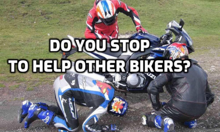 We’re a unique bunch! You don’t see car drivers stopping for complete strangers ?