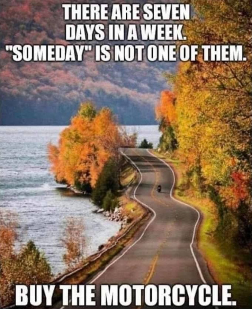 Do you remember how you made the decision to buy your first motorcycle?