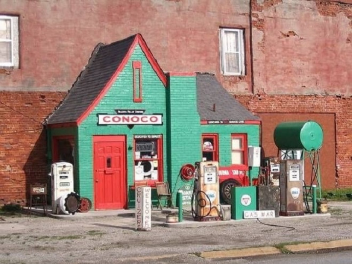 Riding Historic Route 66 on Motorcycle, Part #2: Oklahoma, Texas.
