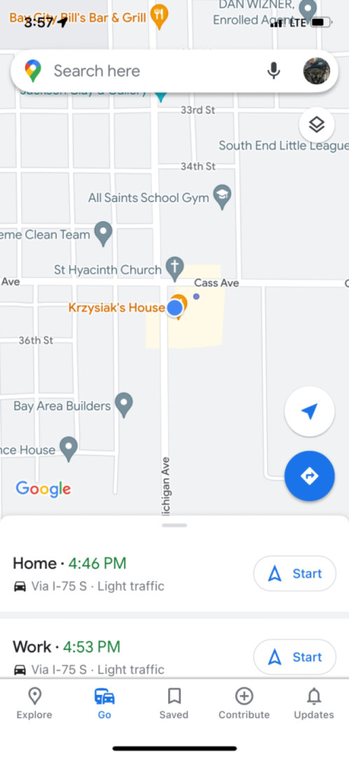Ride to bay city